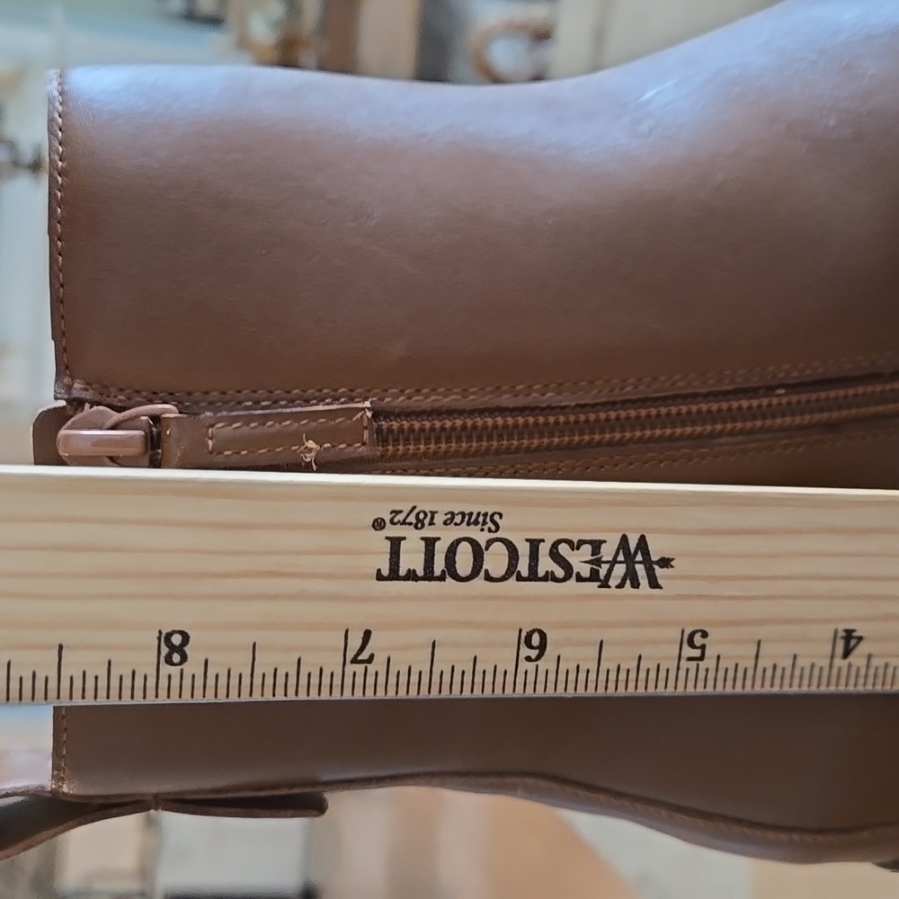 NEW Sanctuary Bourbon Leather Boots, 10M, NWT - Picture 12 of 14